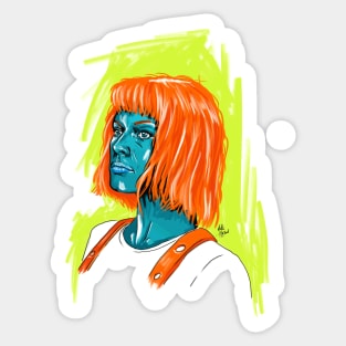 Leeloo Sticker